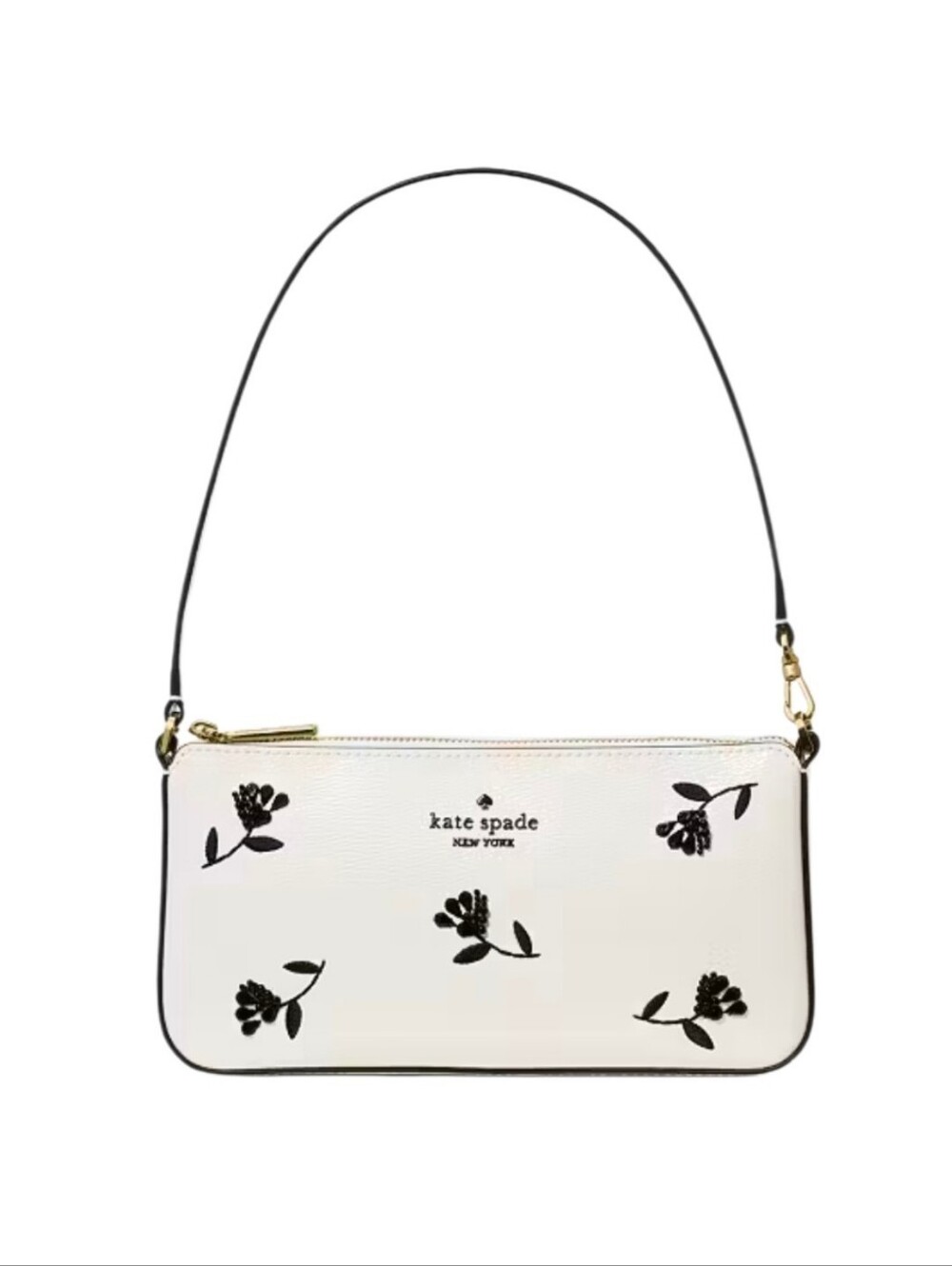 Kate Spade Embellished Floral Shoulder Bag